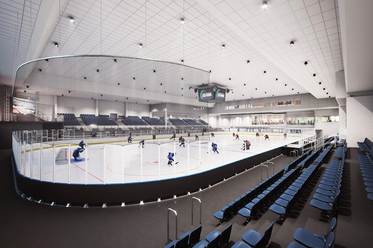 Macquarie Ice Rink exterior — Macquarie Park (North Ryde), NSW 2113, Australia