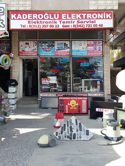 Kaderoğlu Elektronik - Beyaz Eşya Servisi