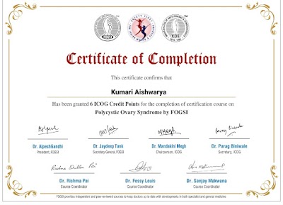 Dr Kumari Aishwarya ( Consultant Obstetrician and Gynaecologist) MBBS, DGO, DNB - Image 3