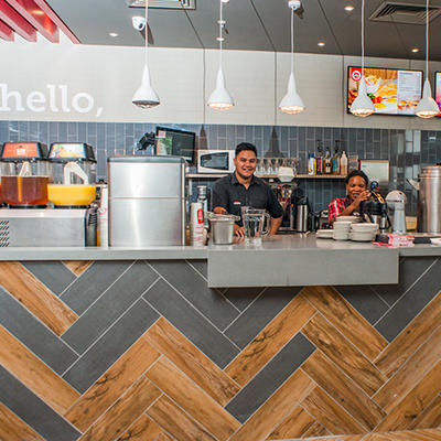Wimpy Garden Route Mall restaurant in George, Garden Route