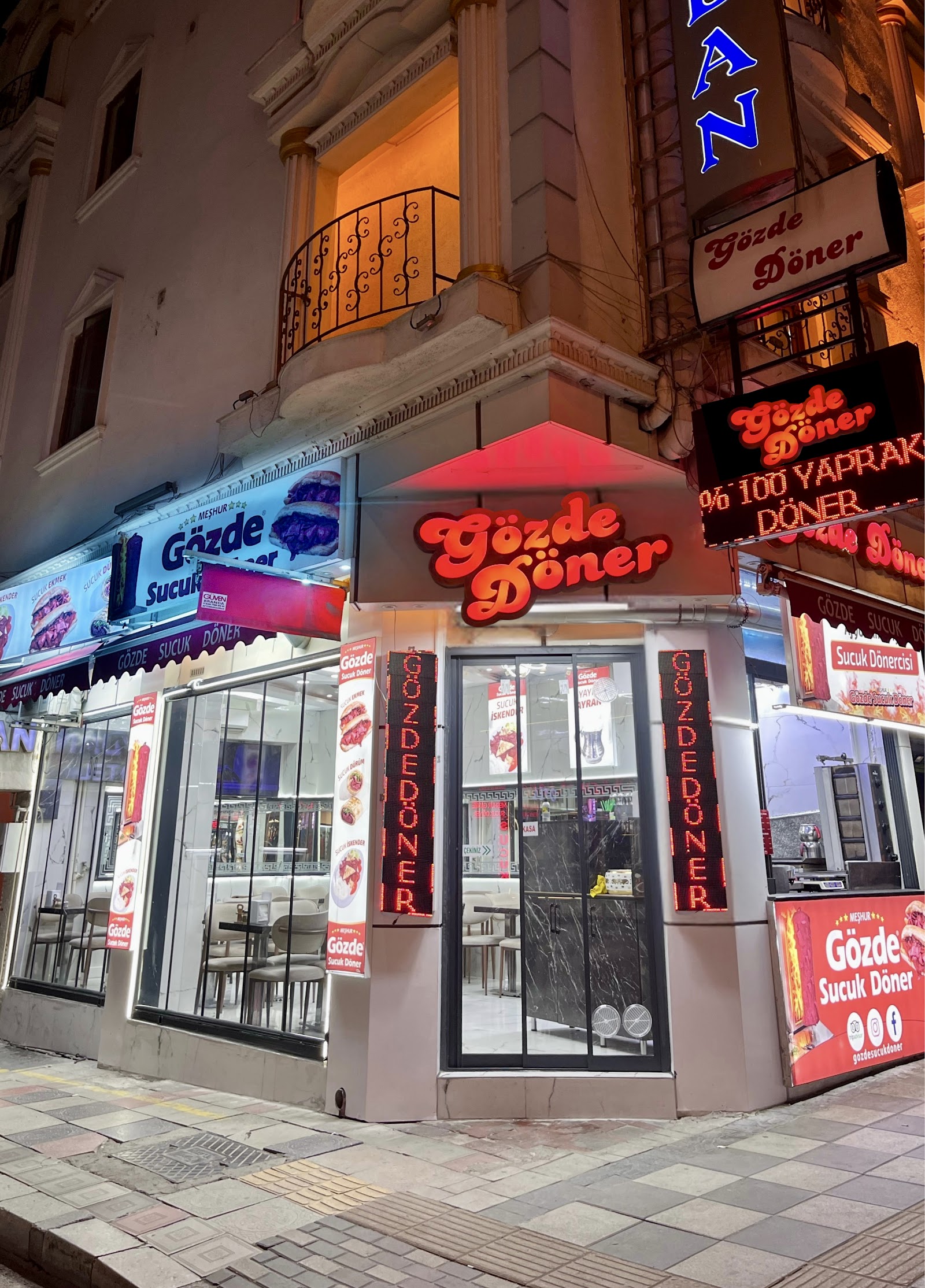 Gözde Sucuk Döner Afyon mekanı