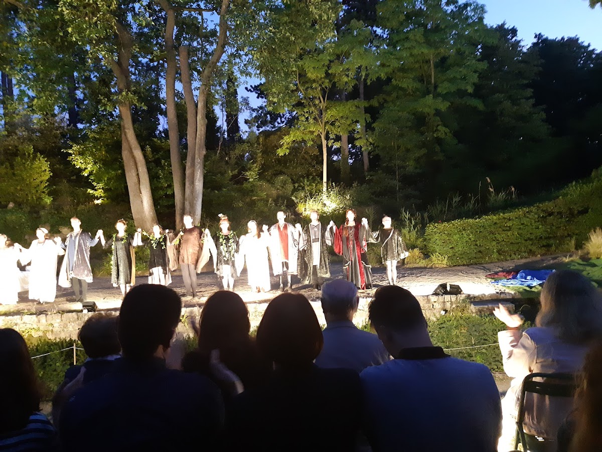 Théâtre de Verdure du Jardin Shakespeare, vue extérieure