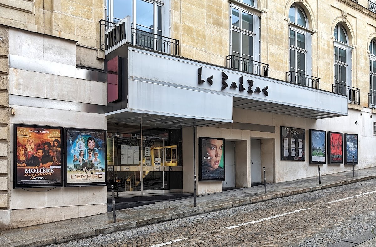 Cinéma Le Balzac, vue extérieure