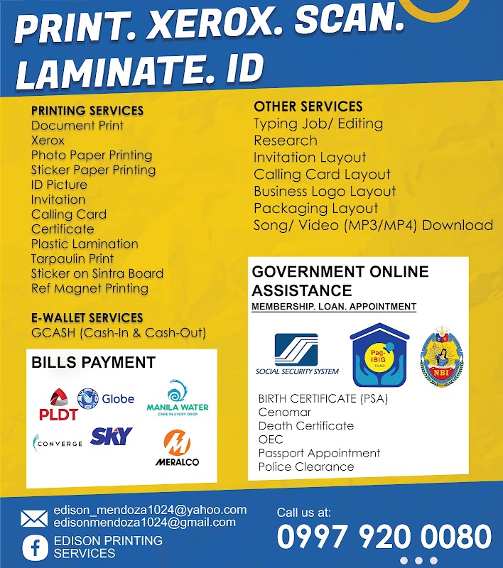 Edison Print and Digital Services