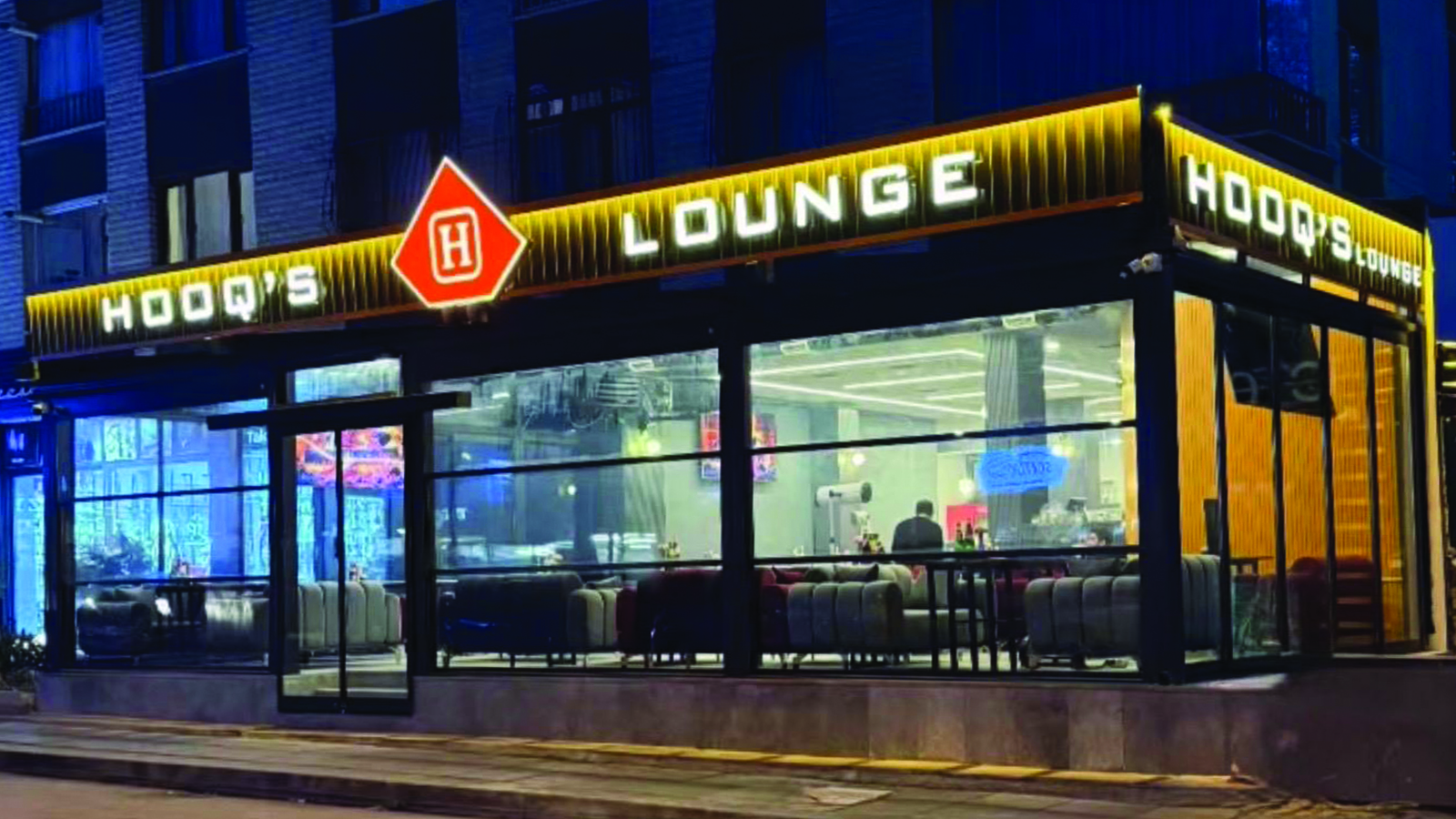 HOOQ'S Lounge Coffee mekanı