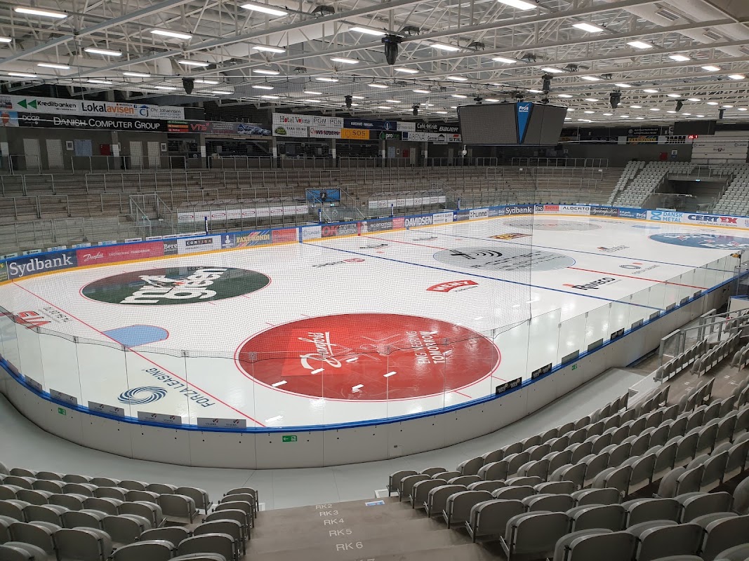 SønderjyskE Isstadion (Vojens) exterior — Vojens (Haderslev) 6500, Denmark
