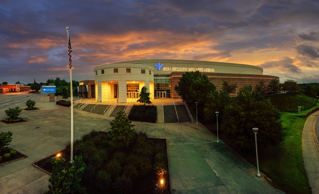 Bon Secours Wellness Arena exterior — Greenville, United States