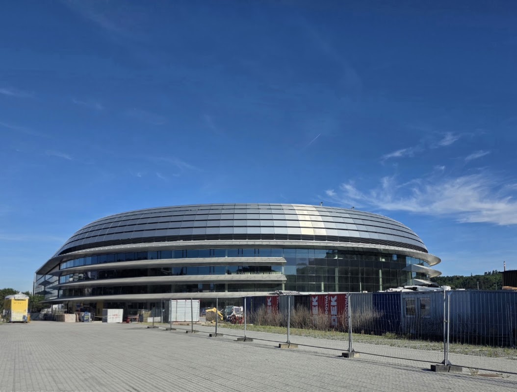 Arena Brno (UNDER CONSTRUCTION) exterior — Brno, South Moravian, Czech Republic