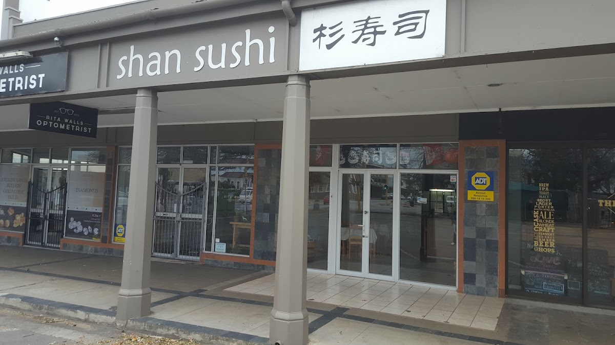 Shan Sushi restaurant in George, Garden Route