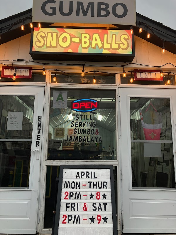 BOUDREAUX'S NEW ORLEANS STYLE SNO-BALLS exterior