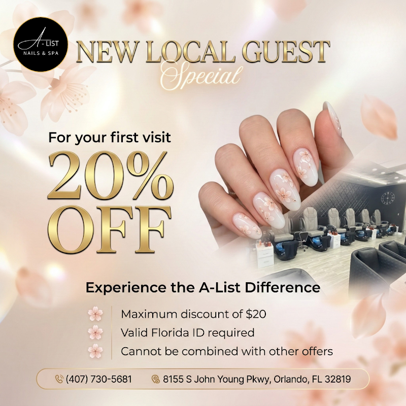A-List Nails & Spa Orlando