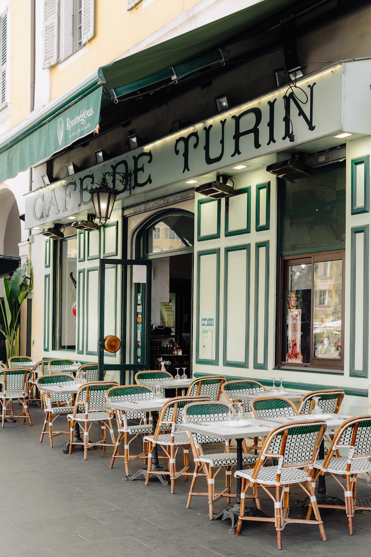 Le Café de Turin in nice