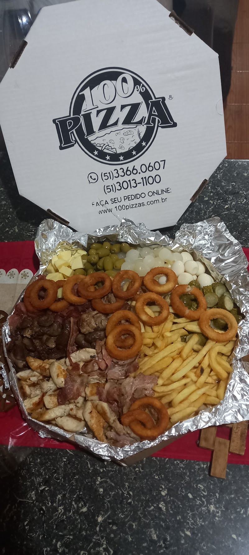 Foto de 100 Porcento Pizzas - Delivery de Pizza na Zona Norte em Porto Alegre