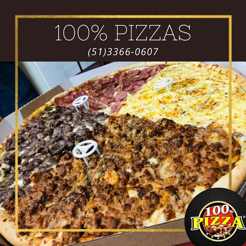 Foto de 100 Porcento Pizzas - Delivery de Pizza na Zona Norte em Porto Alegre