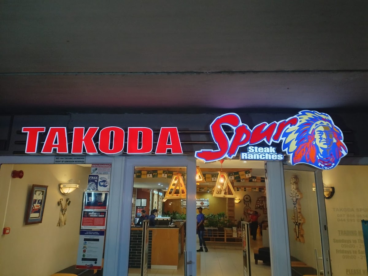 Takoda Spur restaurant in Hartenbos, Garden Route