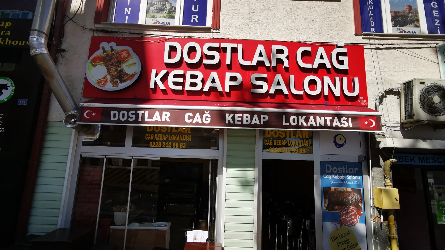 Dostlar Cağ Kebap mekanı
