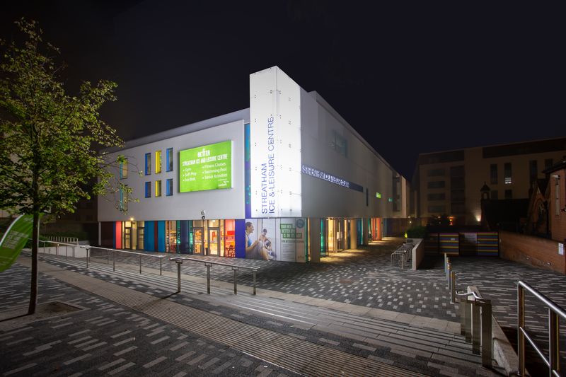 Streatham Ice & Leisure exterior — London SW16, United Kingdom