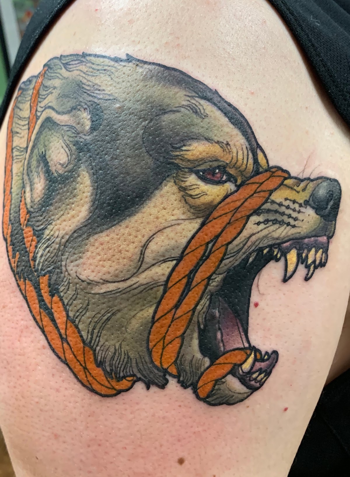 A Thin Line Tattoo tattoo work — photo 3