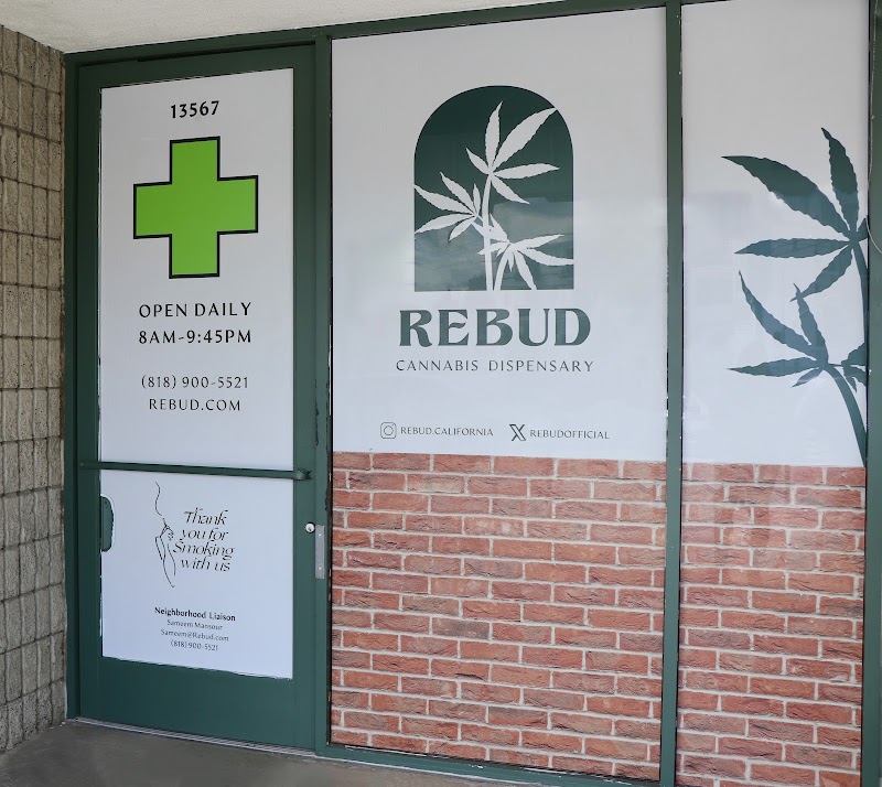 Video tour of Rebud Weed Dispensary & Delivery - Sylmar retail environment