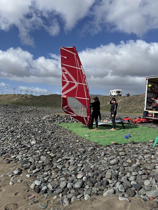 Windsurfing in Agaete