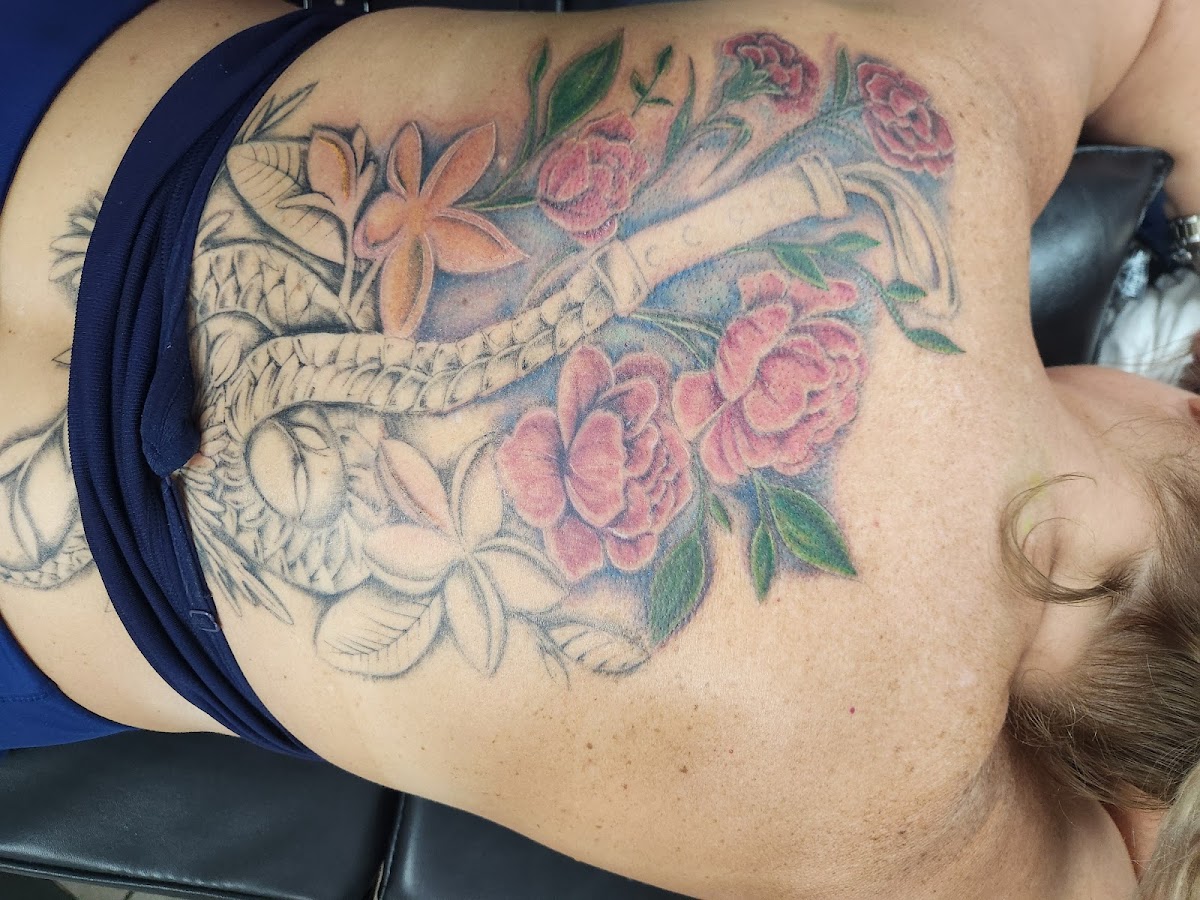 E C Tattoo & Body Piercing tattoo work — photo 3