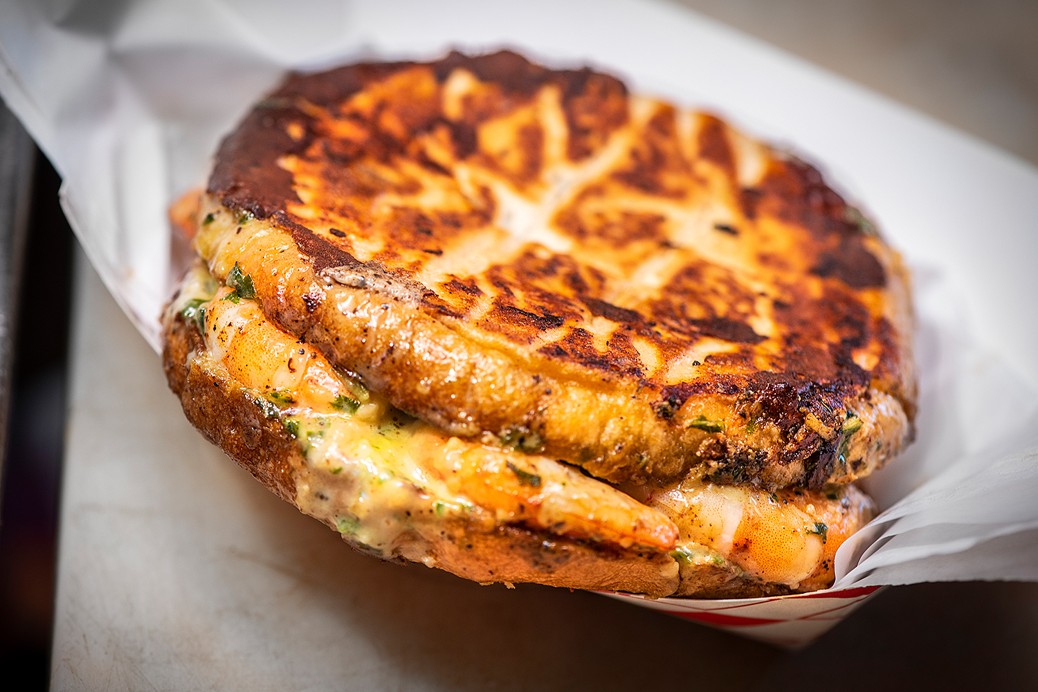 Plated lunch dish at A Moveable Feast in Lodi