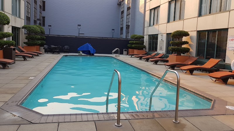 Heated outdoor pool