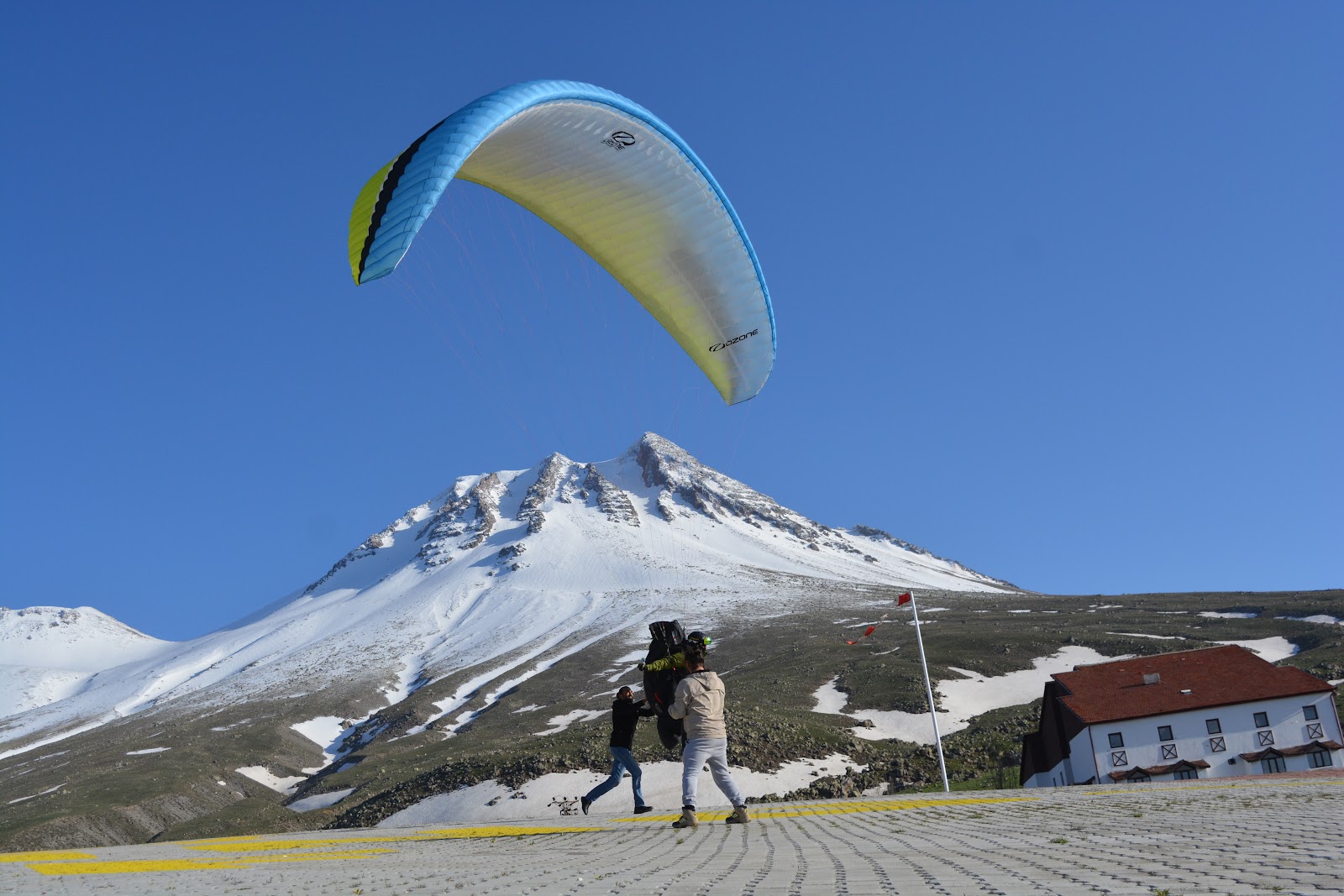 PARAGLIDING TAKE OFF mekanı