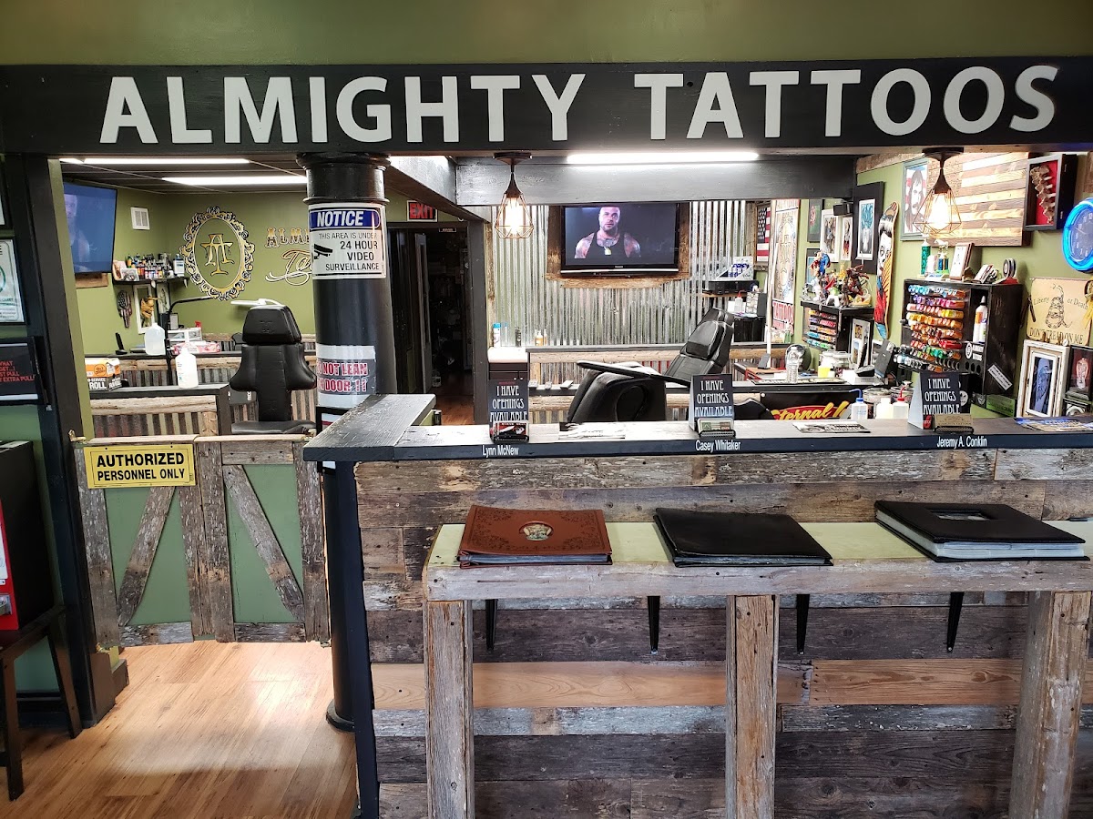 Almighty Tattoos — tattoo studio near Belleville