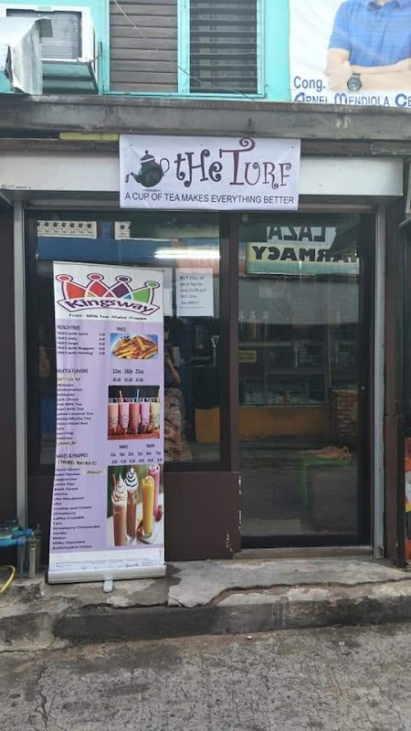 The turf milk tea