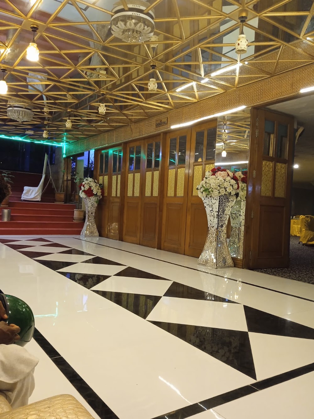 Interior Hall & Stage Setup