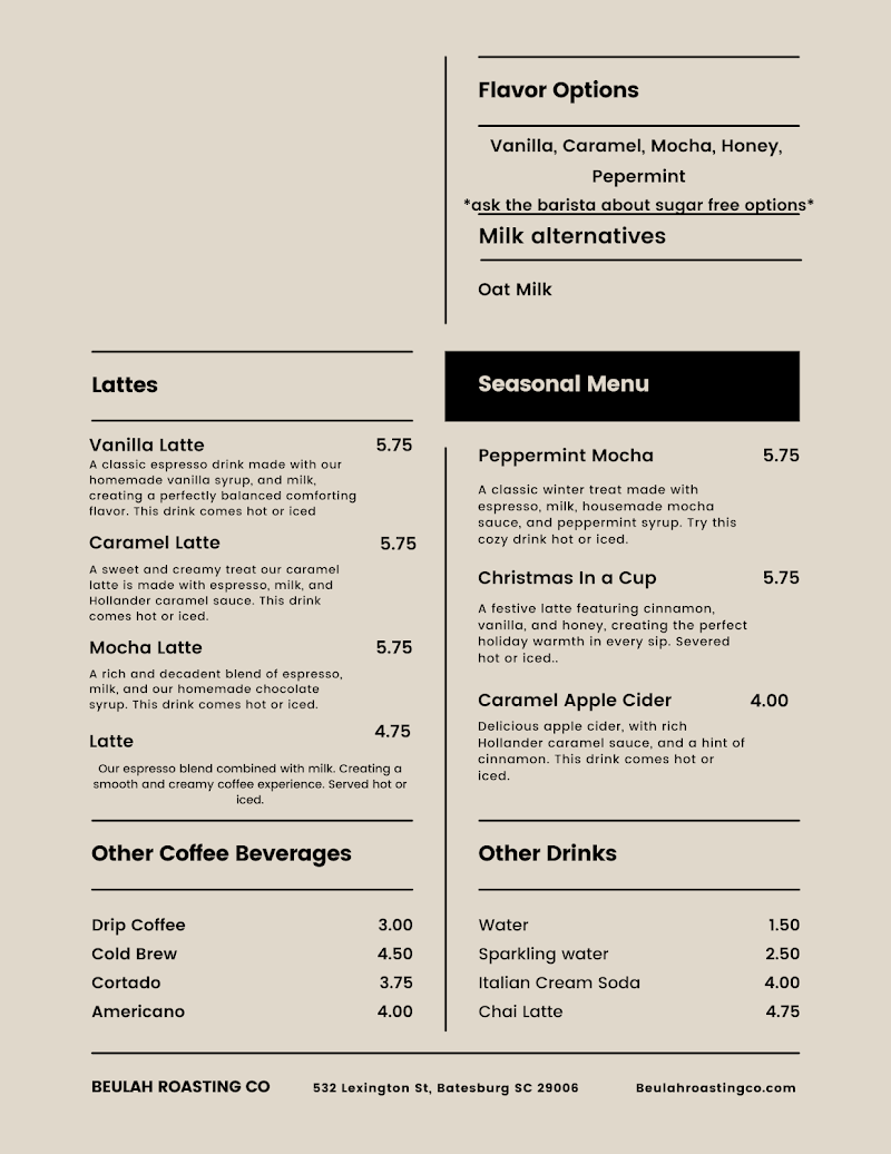 Beulah Roasting Co. photo 3