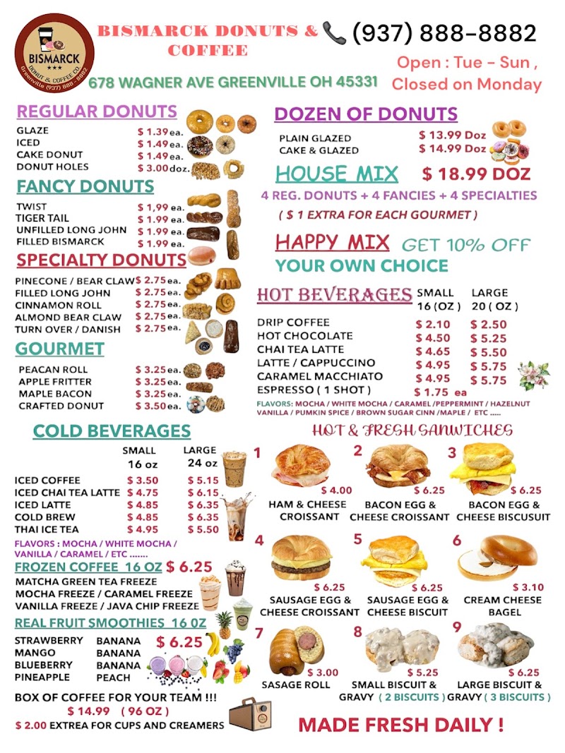 Bismarck Donuts Greenville photo 3