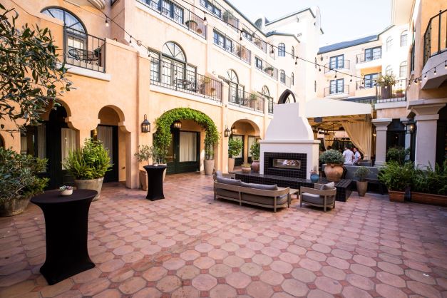 Elegant Spanish-style boutique hotel