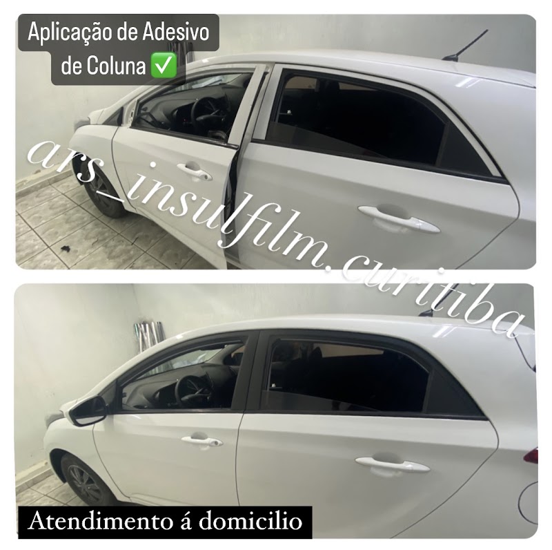 ARS INSULFILM CURITIBA atendimento a domicílio.