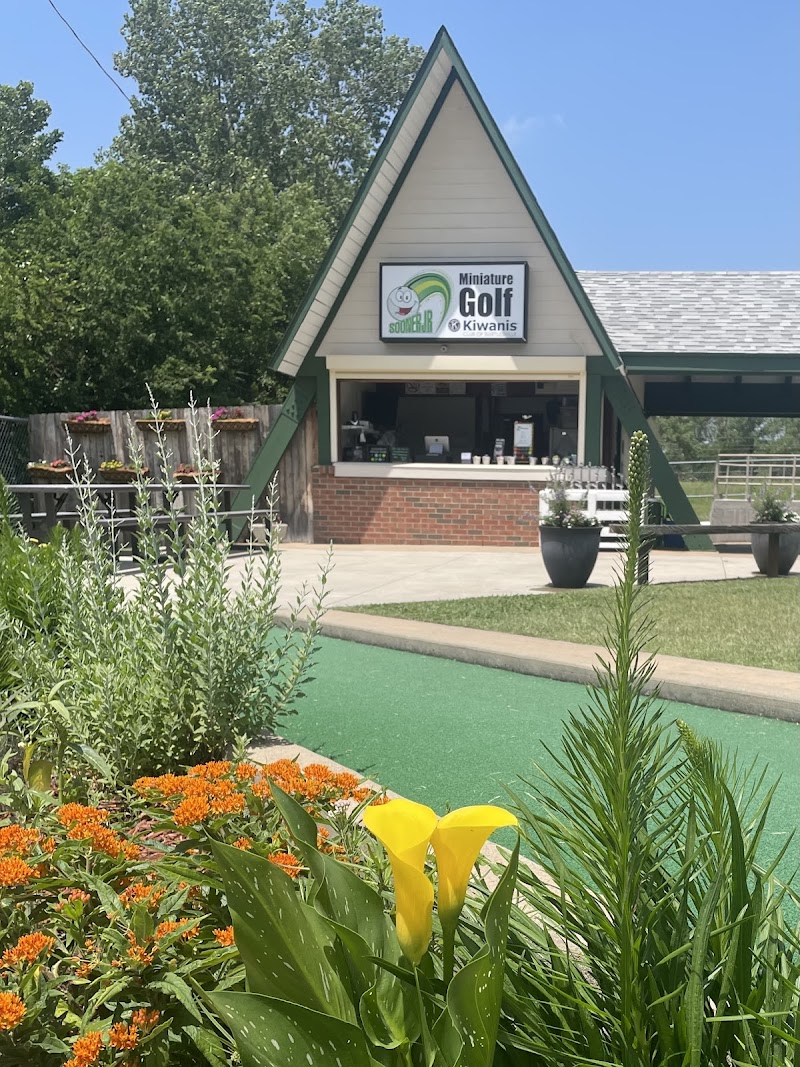 Sooner Junior Miniature Golf Course banner