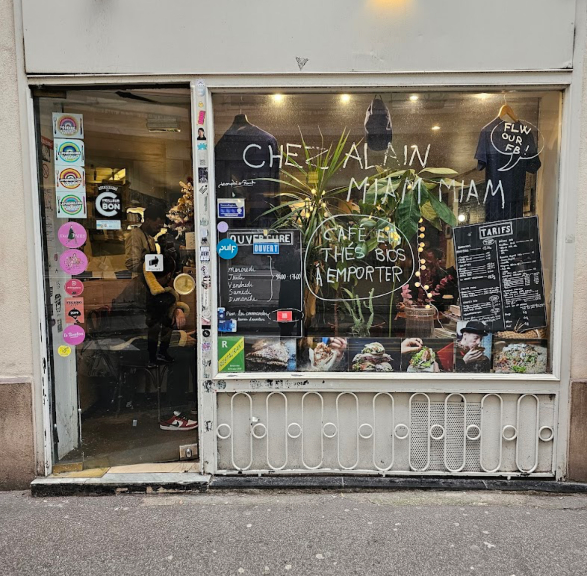 Chez Alain Miam Miam, vue extérieure