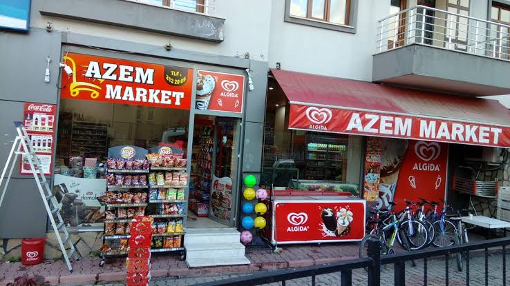 Azem Market & Bisiklet mekanı