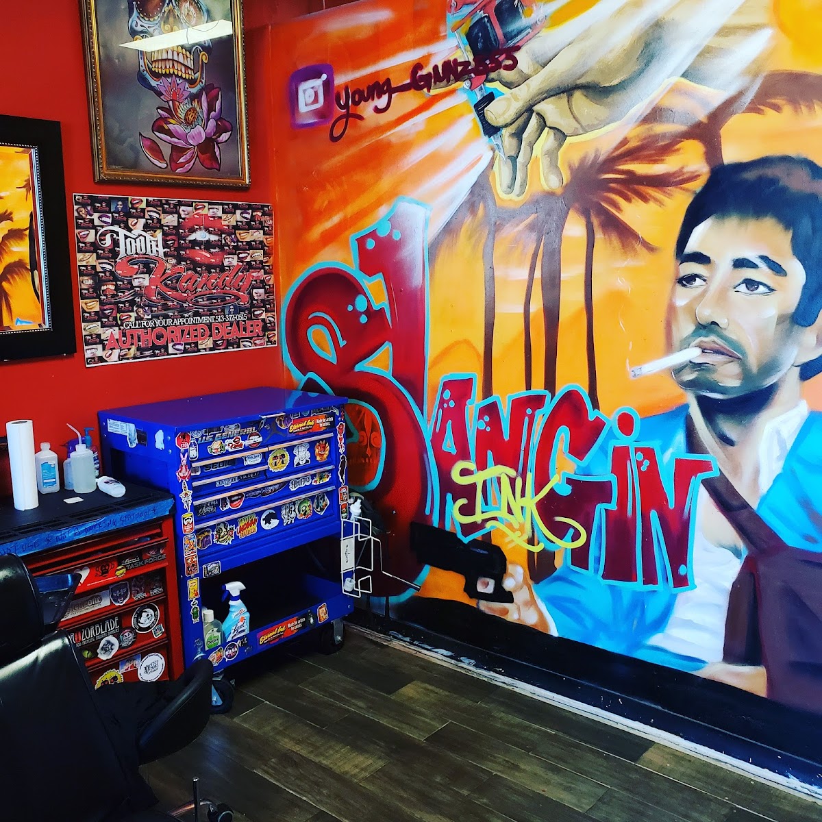 SLANGIN INK tattoo work — photo 3