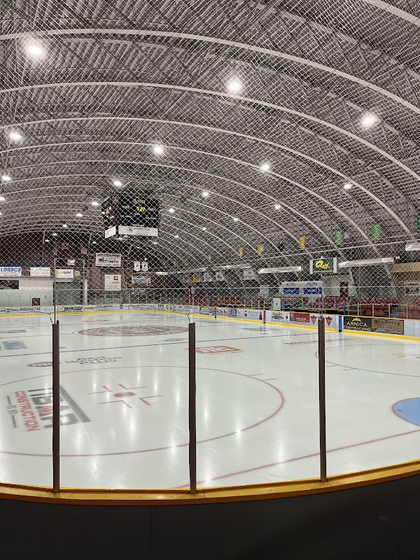 Nicola Valley Memorial Arena exterior — Merritt, Canada
