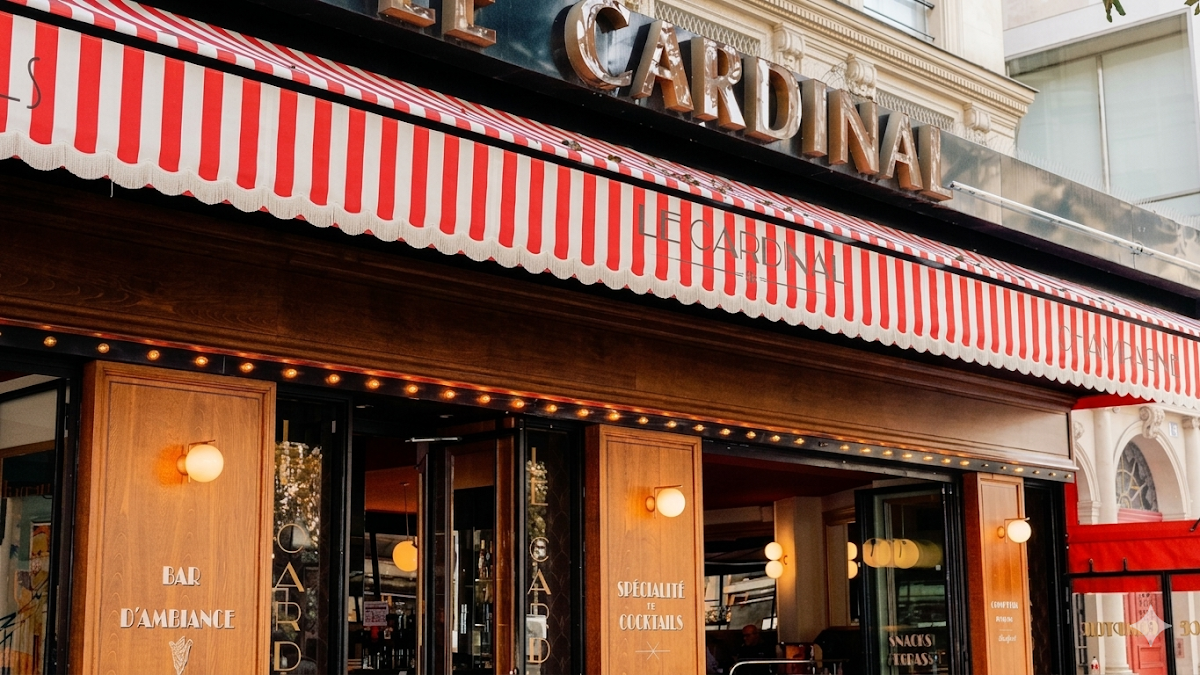 Le Cardinal, vue extérieure