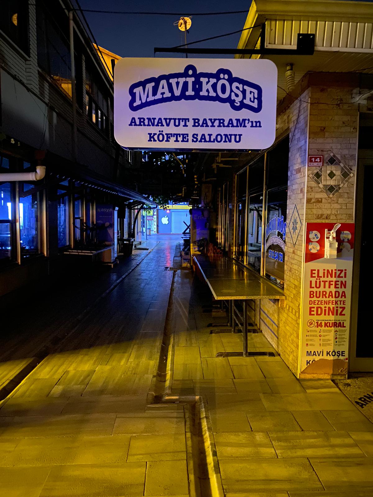Mavi Köşe mekanı