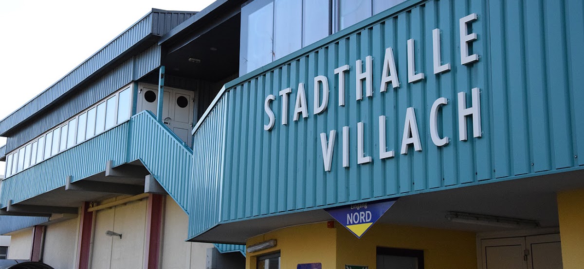 Stadthalle Villach exterior — Villach, Carinthia, Austria