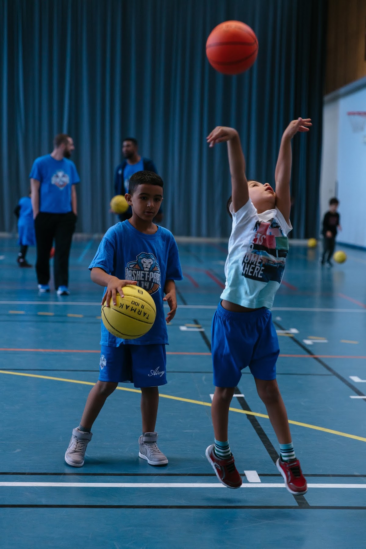 Gymnase Rene Mouchotte, vue extérieure