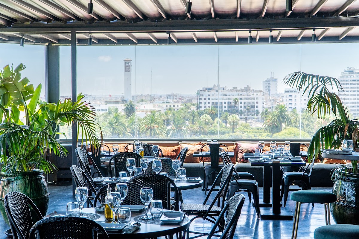 Thejamesrooftop in casablanca