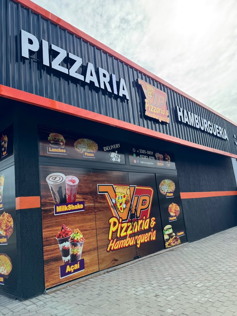 Vip pizzaria e Hamburgueria Paranaguamirim
