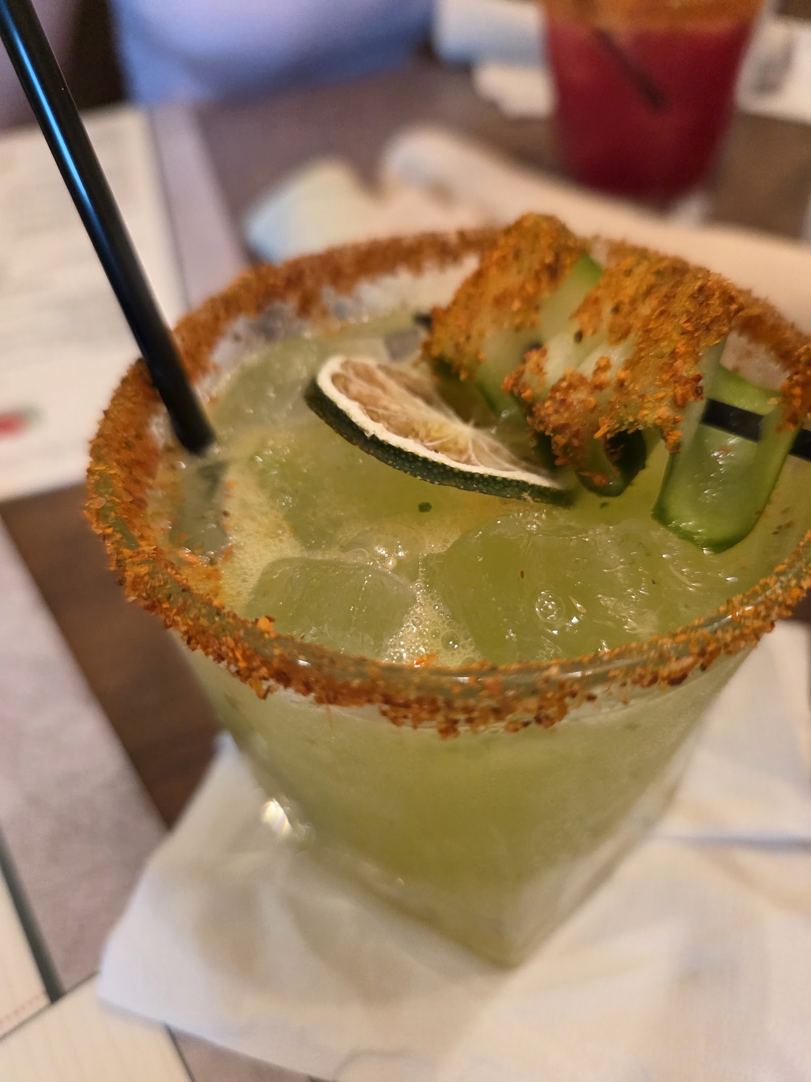 Red chilaquiles with prime rib