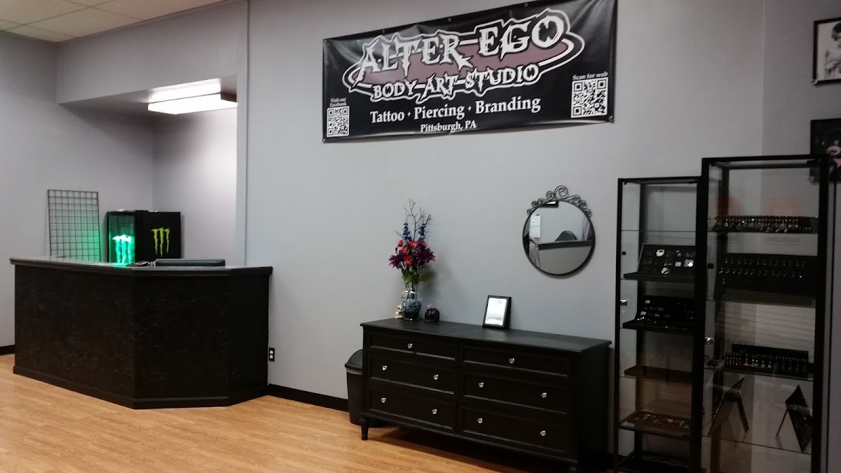 Alter Ego Body Art Studio tattoo parlor in Bethel Park, PA