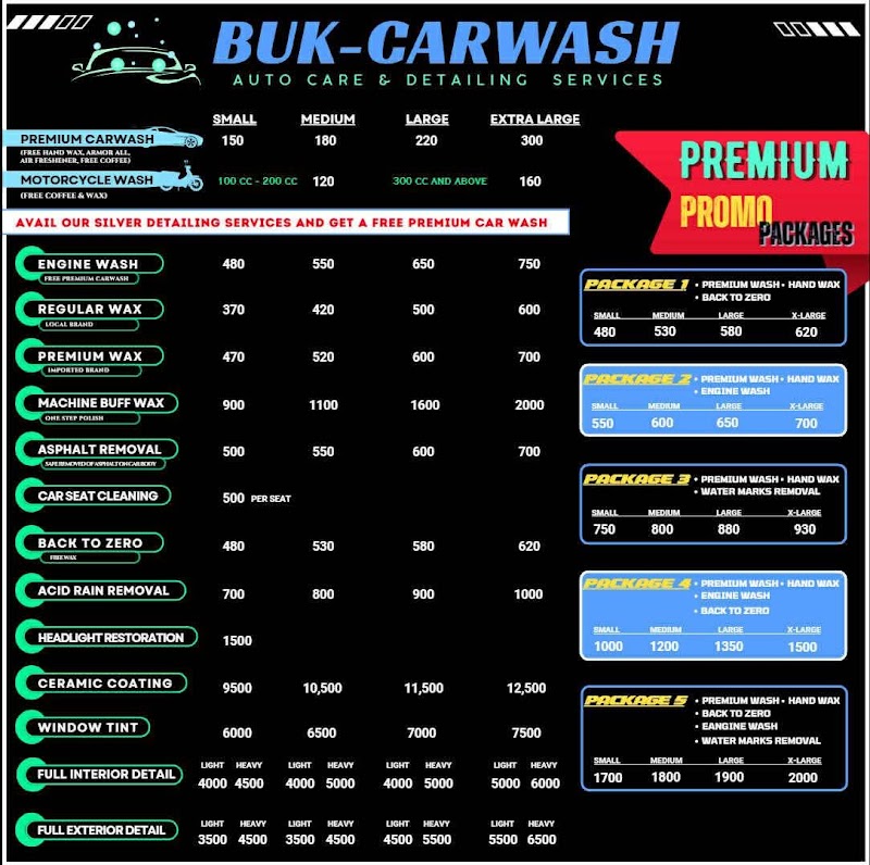 BUK-Carwash & Auto Detailing Services