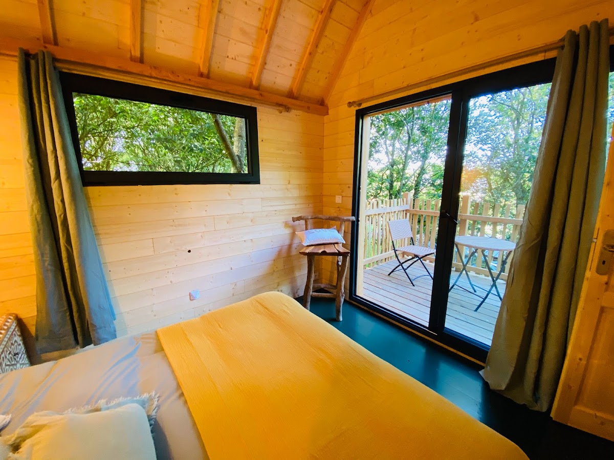 Accommodation Unusual En Bretagne - Hut In Les Arbres - Le Jardin Zen Du Quistillic — 3